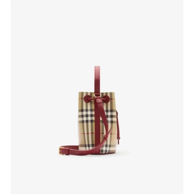 Mini Check Bucket Bag Mini Check Bucket Bag