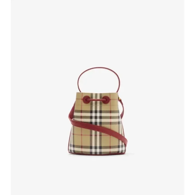 Mini Check Bucket Bag Mini Check Bucket Bag