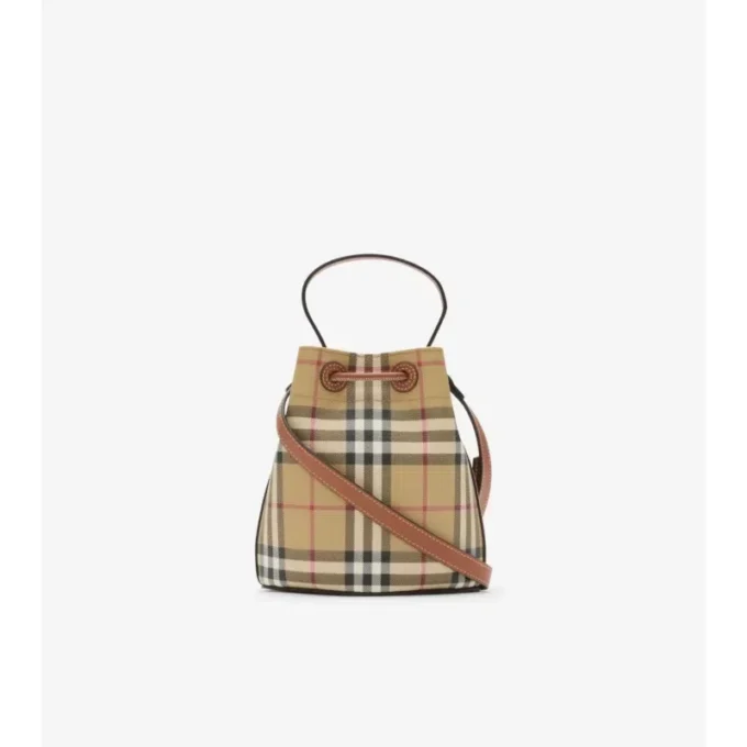 Mini Check Bucket Bag Mini Check Bucket Bag