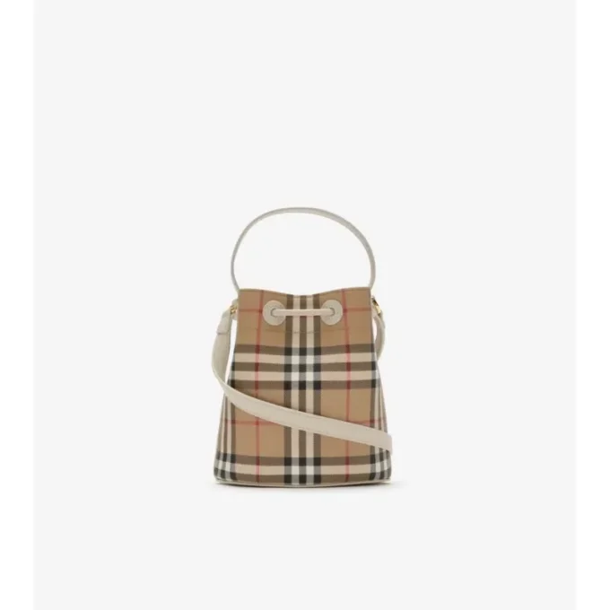 Mini Check Bucket Bag Mini Check Bucket Bag