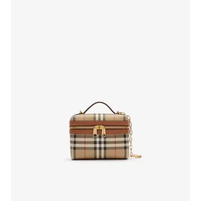 Mini Check Vanity Bag Mini Check Vanity Bag