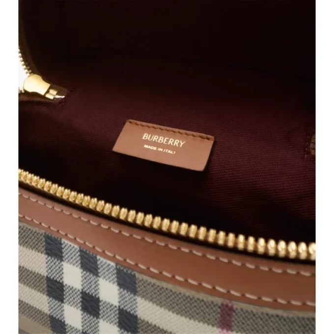 Mini Check Vanity Bag Mini Check Vanity Bag