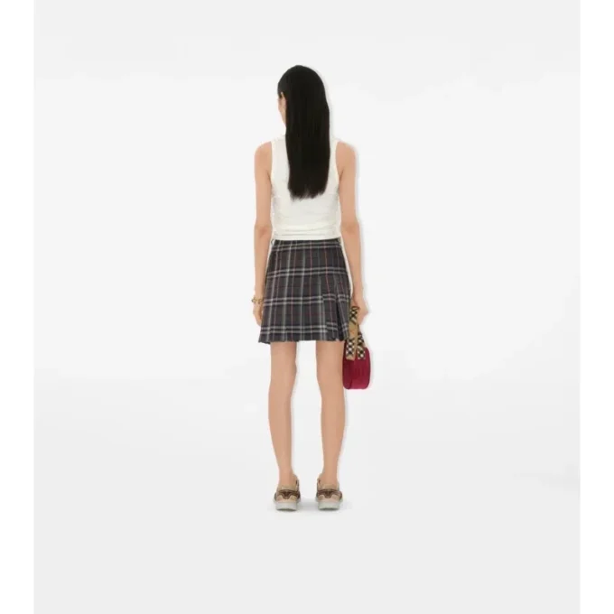 Mini-kilt i rutig ull Mini-kilt i rutig ull