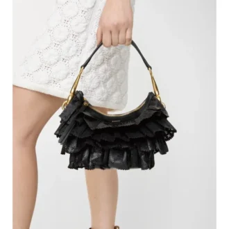 Mini Ruffle-väska