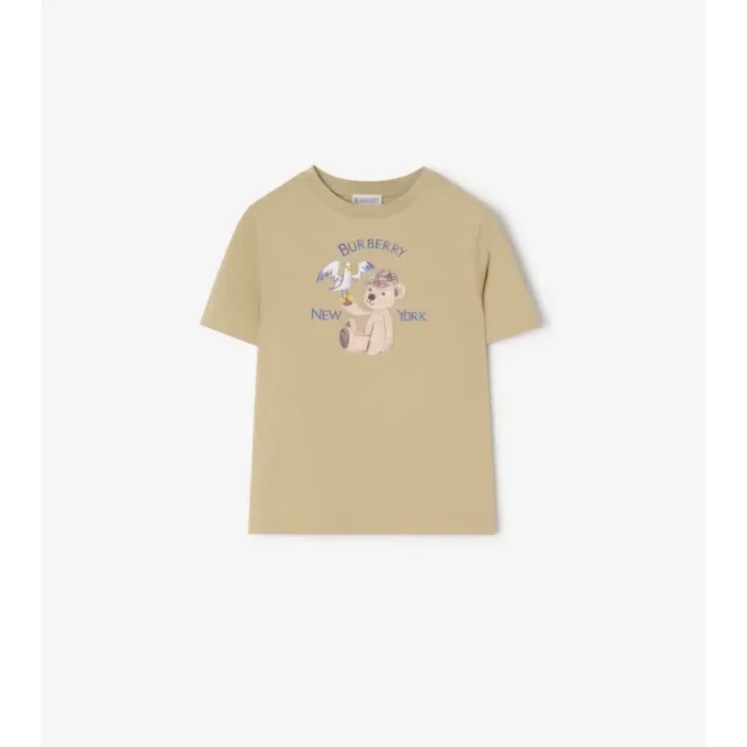 New York Bear T-shirt i bomull