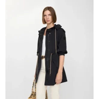 Parka i stretchnylon Parka i stretchnylon