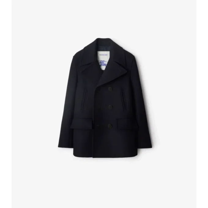 Peacoat i ull Peacoat i ull