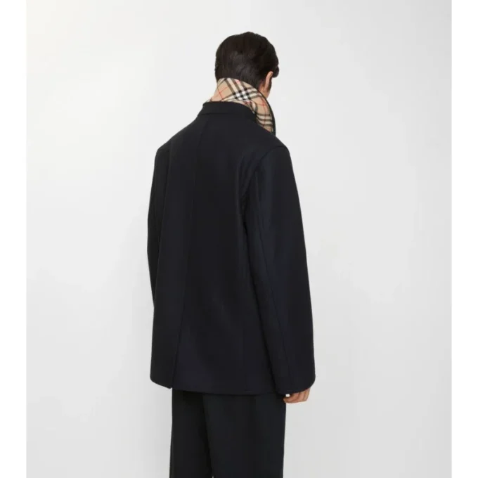 Peacoat i ull Peacoat i ull