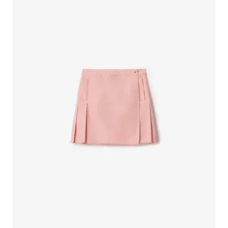 Plisserad minikjol i stretchnylon Plisserad minikjol i stretchnylon