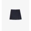 Plisserad minikjol i stretchnylon
