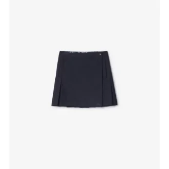 Plisserad minikjol i stretchnylon Plisserad minikjol i stretchnylon