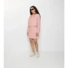 Plisserad minikjol i stretchnylon