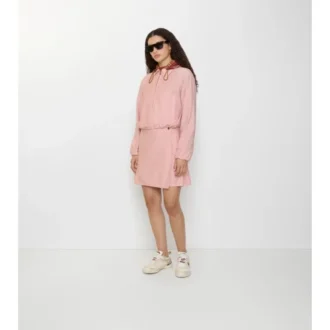Plisserad minikjol i stretchnylon Plisserad minikjol i stretchnylon