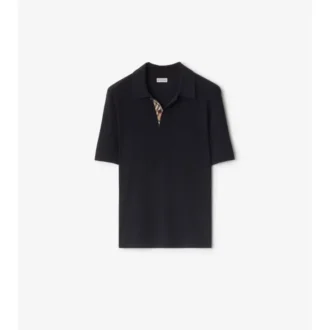 Polo-skjorta i ull Polo-skjorta i ull