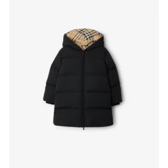 Pufferjacka i nylon