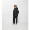 Pufferjacka i nylon med huva Pufferjacka i nylon med huva