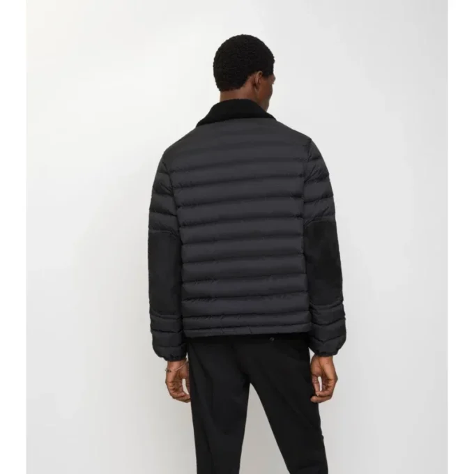 Pufferjacka i shearling och nylon Pufferjacka i shearling och nylon