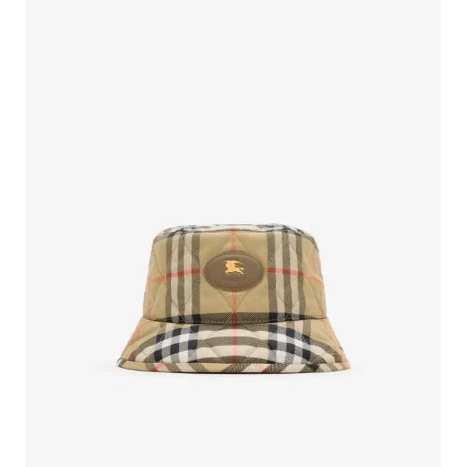 Quiltad hästskoformad bucket hat Quiltad hästskoformad bucket hat
