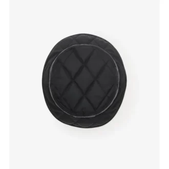 Quiltad hästskoformad bucket hat