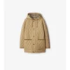 Quiltad nylonparkas Quiltad nylonparkas