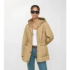 Quiltad nylonparkas Quiltad nylonparkas