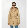 Quiltad nylonparkas Quiltad nylonparkas