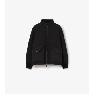 Quiltad, temperaturreglerande Harrington-jacka