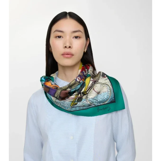 Raining Cats and Dogs  Silkescarf