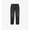 Raka jeans med medelhög midja Raka jeans med medelhög midja