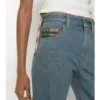 Raka jeans med medelhög midja Raka jeans med medelhög midja