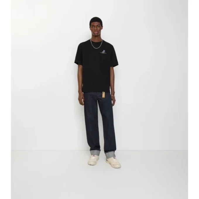 Raka jeans med uppvikt fåll Raka jeans med uppvikt fåll