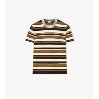Randige T-shirts i ullblandning