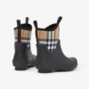 Regnstövlar i neopren och gummi med Vintage Check-mönster Regnstövlar i neopren och gummi med Vintage Check-mönster