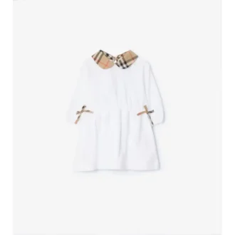 Rutig bomullsklänning med bloomers Rutig bomullsklänning med bloomers