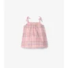 Rutig bomullsklänning med bloomers Rutig bomullsklänning med bloomers