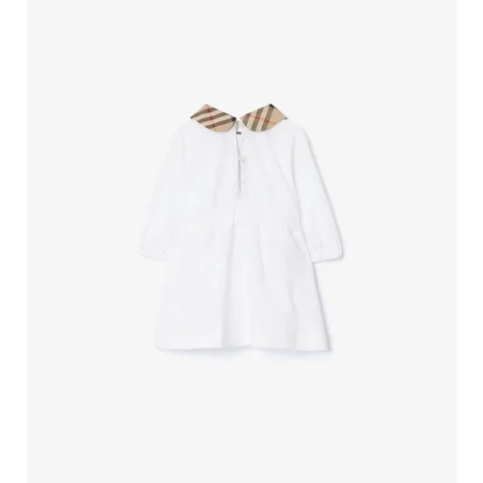 Rutig bomullsklänning med bloomers Rutig bomullsklänning med bloomers