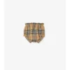 Rutig bomullsklänning med bloomers Rutig bomullsklänning med bloomers