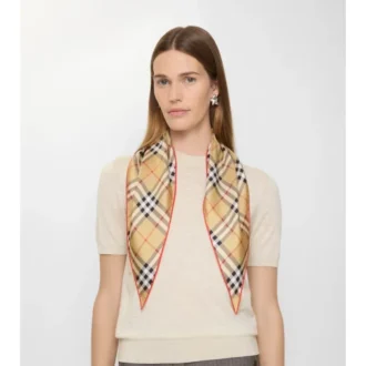 Rutig silkescarf