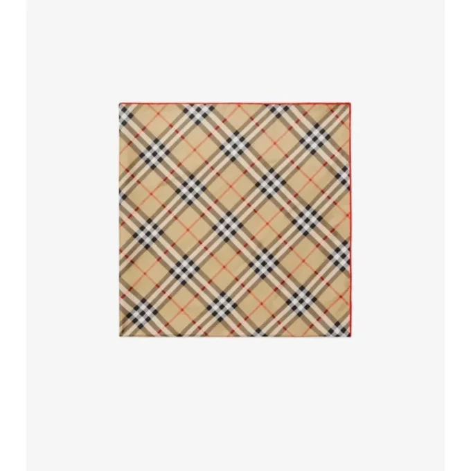 Rutig silkescarf Rutig silkescarf
