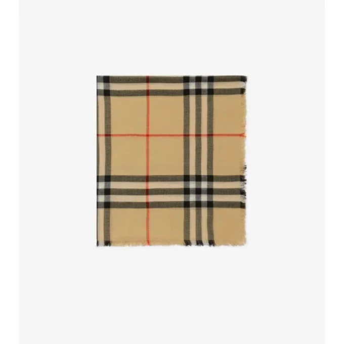 Rutig ullscarf