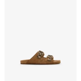 Sandaler i rutigt mocka