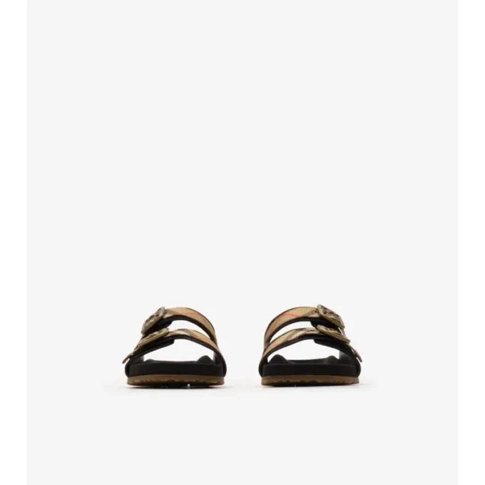 Sandaler i rutigt mocka Sandaler i rutigt mocka