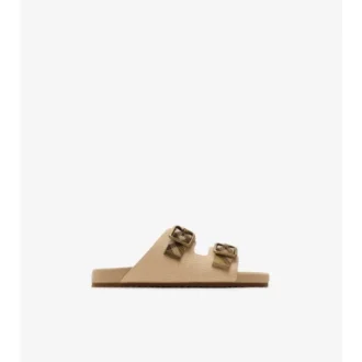 Sandaler med raffiaeffekt