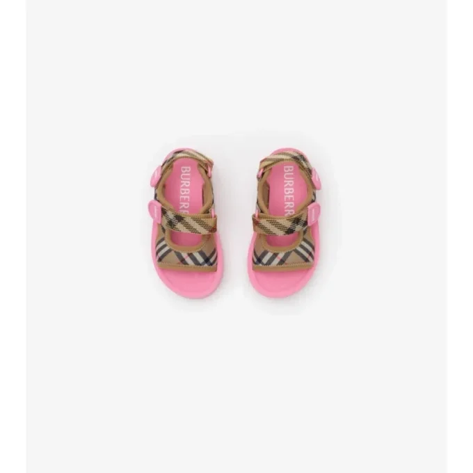 Sandaler med rutmönster Sandaler med rutmönster