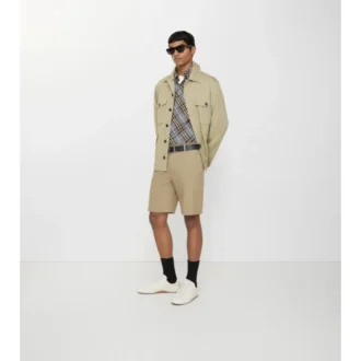 Shorts i bomullstwill