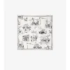 Silkescarf med Londons landmärken Silkescarf med Londons landmärken