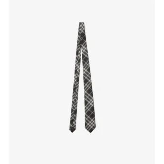 Silkeslips med rutmönster Silkeslips med rutmönster