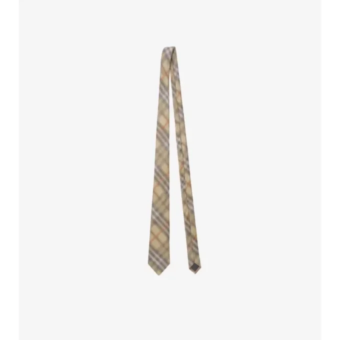 Silkeslips med rutmönster Silkeslips med rutmönster