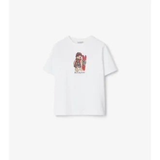Ski Bear T-shirt i bomull Ski Bear T-shirt i bomull