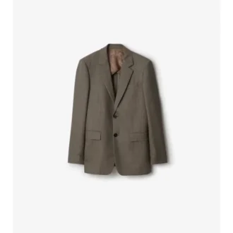Skräddarsydd jacka i Sharkskin-ull Skräddarsydd jacka i Sharkskin-ull